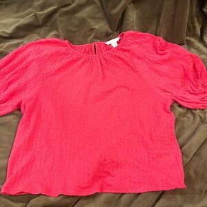 Hot pink H&M shirt